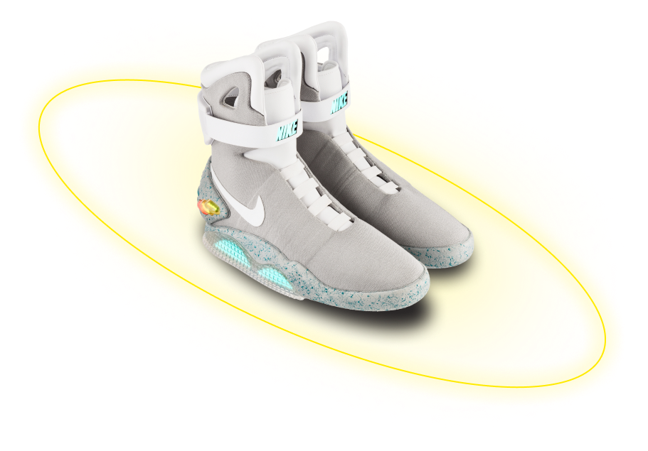Пара кроссовок Air Mag